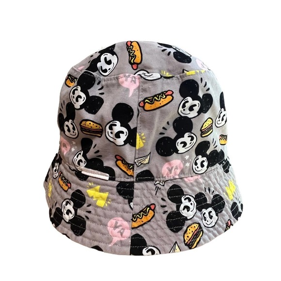 Disney Parks Mickey Bucket Hat Wonderground Artist Series By Nanako Kanemitsu - Picture 1 of 10